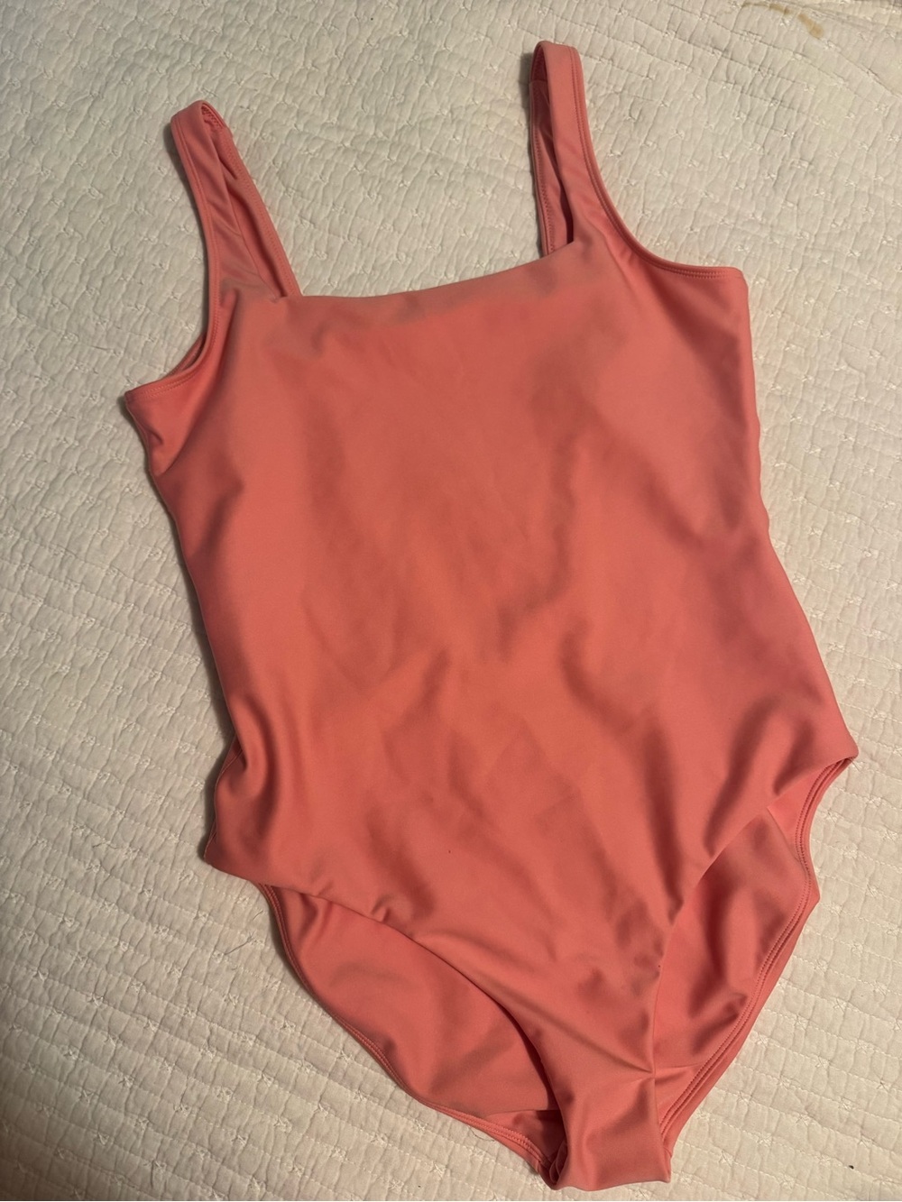Classic Coral One-Piece Swimsuit Womens Medium Carve Designs NWOT